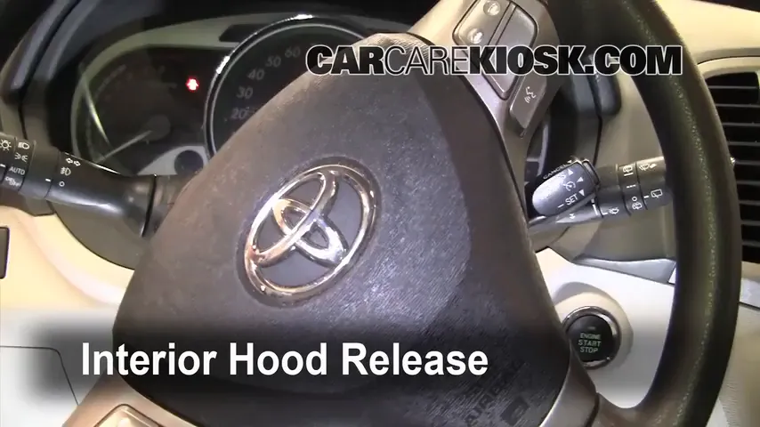 2009 Toyota Venza 2.7L 4 Cyl. Hood